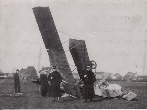 De vliegtuigcrash van 14.02.1913 aan de Parkpoort