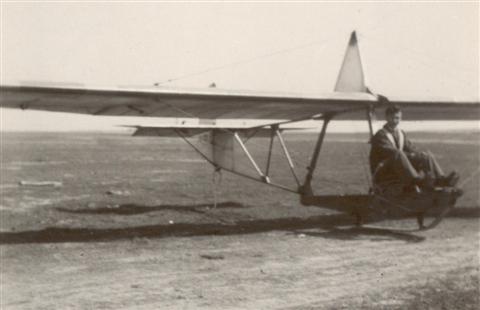 Fernand Van Eylen op de SG-38. (27.04.1947)